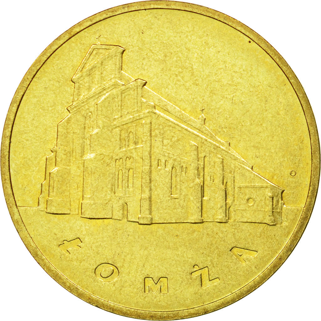 Coin, Poland, 2 Zlote, 2007, Warsaw, EF(40-45), Brass, KM:616