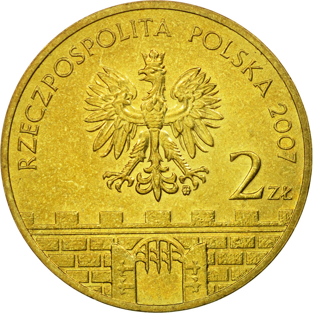 Moneta, Polonia, 2 Zlote, 2007, Warsaw, BB, Ottone, KM:617