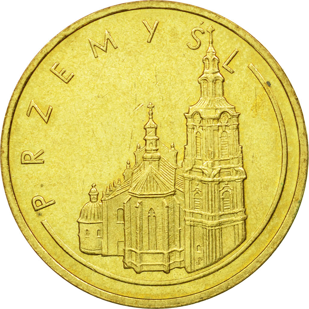 Coin, Poland, 2 Zlote, 2007, Warsaw, EF(40-45), Brass, KM:618