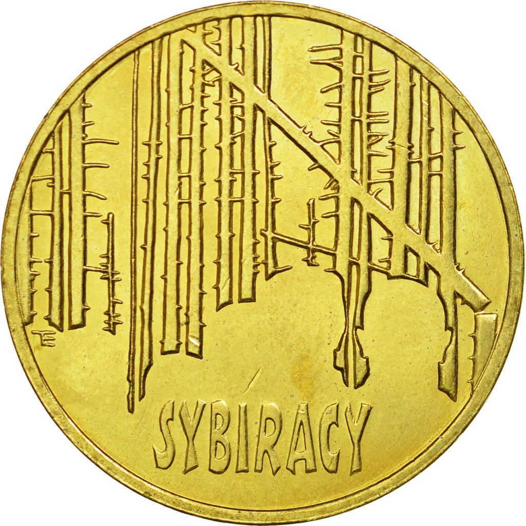 Coin, Poland, 2 Zlote, 2008, Warsaw, EF(40-45), Brass, KM:638