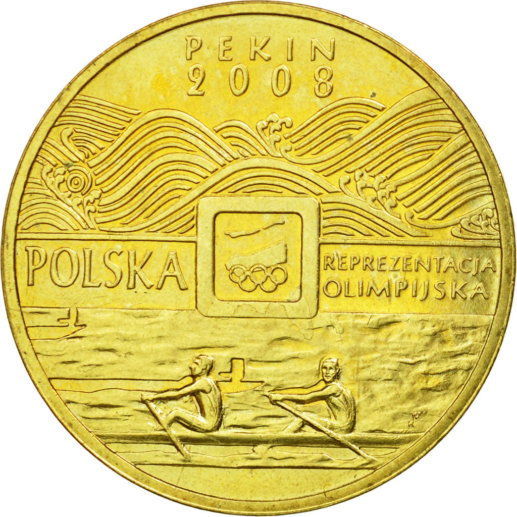 Moneta, Polonia, 2 Zlote, 2008, Warsaw, BB, Ottone, KM:644