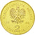 Coin, Poland, 2 Zlote, 2008, Warsaw, EF(40-45), Brass, KM:656