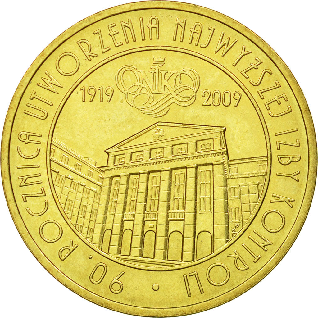 Moneta, Polonia, 2 Zlote, 2009, Warsaw, BB, Ottone, KM:673