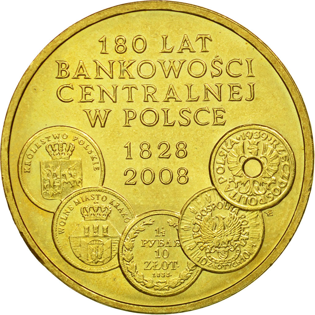 Coin, Poland, 2 Zlote, 2009, Warsaw, EF(40-45), Brass, KM:675