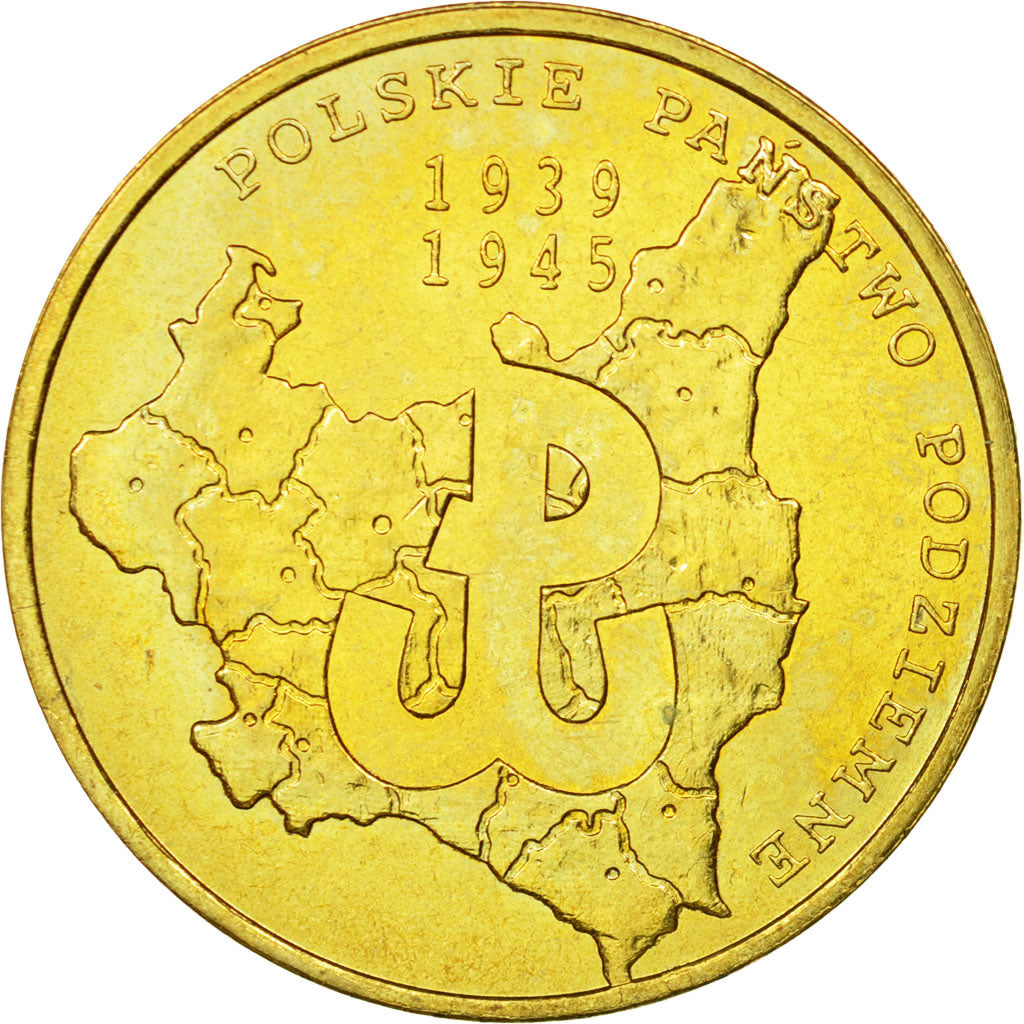 Moneta, Polonia, 2 Zlote, 2009, Warsaw, BB, Ottone, KM:707