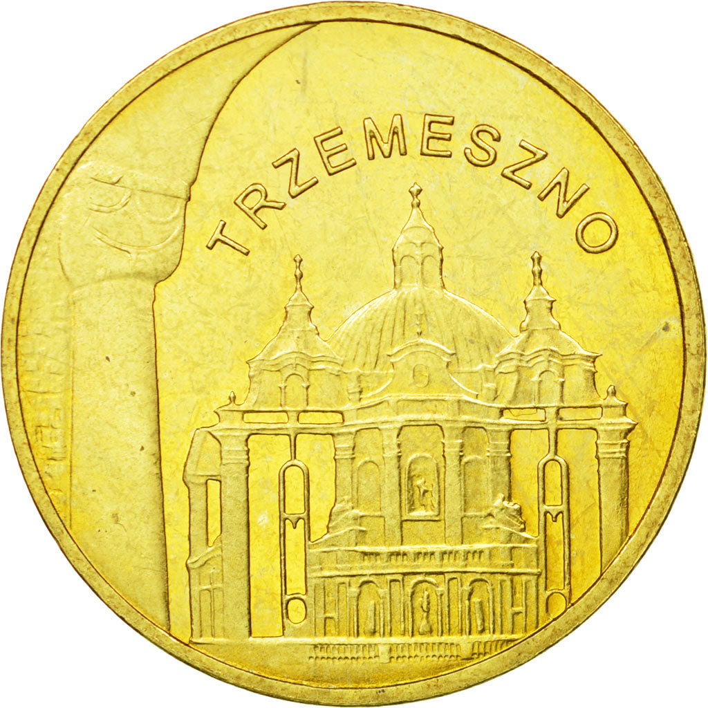 Coin, Poland, 2 Zlote, 2010, Warsaw, EF(40-45), Brass, KM:752