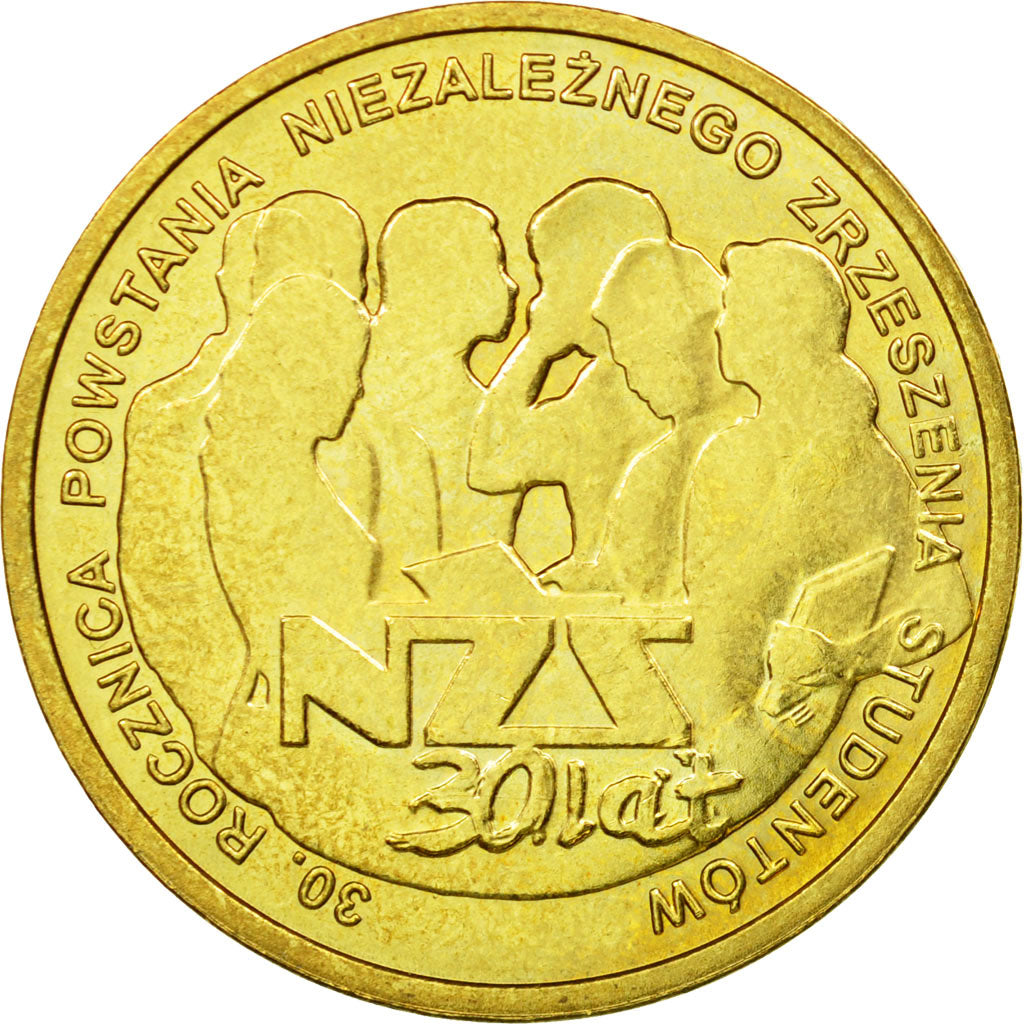 Monnaie, Pologne, 2 Zlote, 2011, Warsaw, SUP, Laiton, KM:767