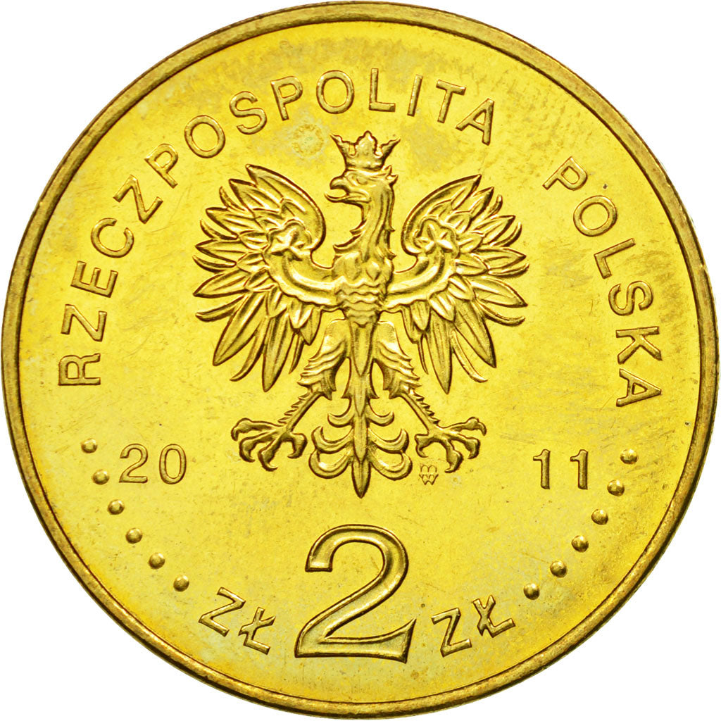 Monnaie, Pologne, 2 Zlote, 2011, Warsaw, SUP, Laiton, KM:769