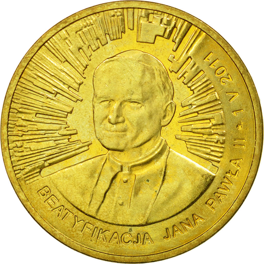 Moneta, Polonia, 2 Zlote, 2011, Warsaw, SPL-, Ottone, KM:772