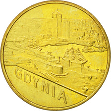 Coin, Poland, 2 Zlote, 2011, Warsaw, AU(55-58), Brass, KM:783