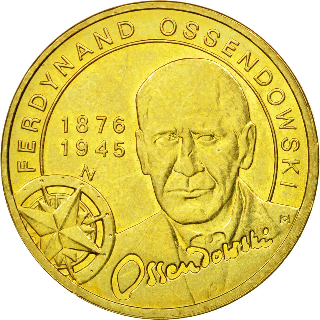 Coin, Poland, 2 Zlote, 2011, Warsaw, AU(55-58), Brass, KM:797
