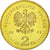 Coin, Poland, 2 Zlote, 2011, Warsaw, AU(55-58), Brass, KM:801