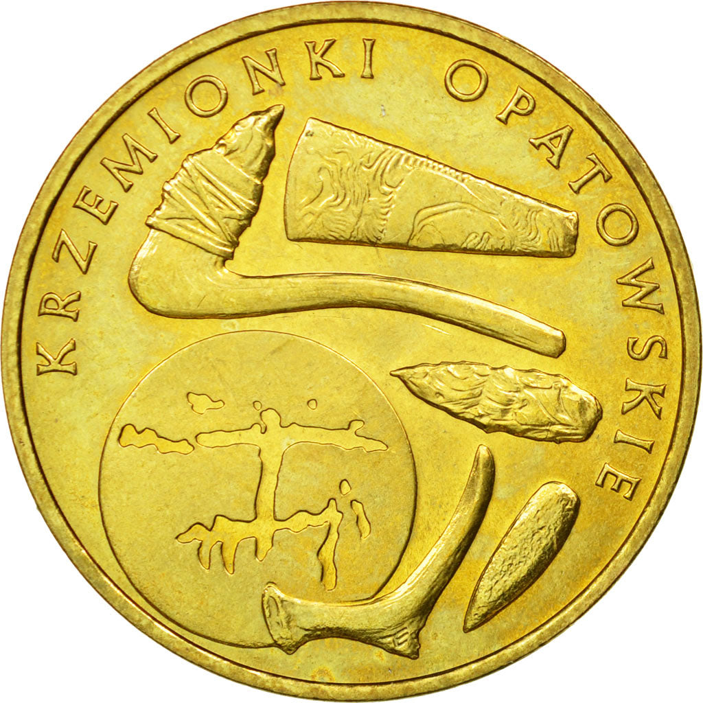 Coin, Poland, 2 Zlote, 2012, Warsaw, AU(55-58), Brass, KM:835