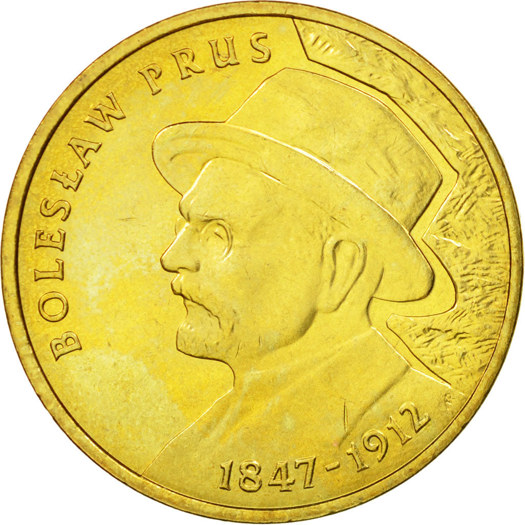 Coin, Poland, 2 Zlote, 2012, Warsaw, AU(55-58), Brass, KM:838