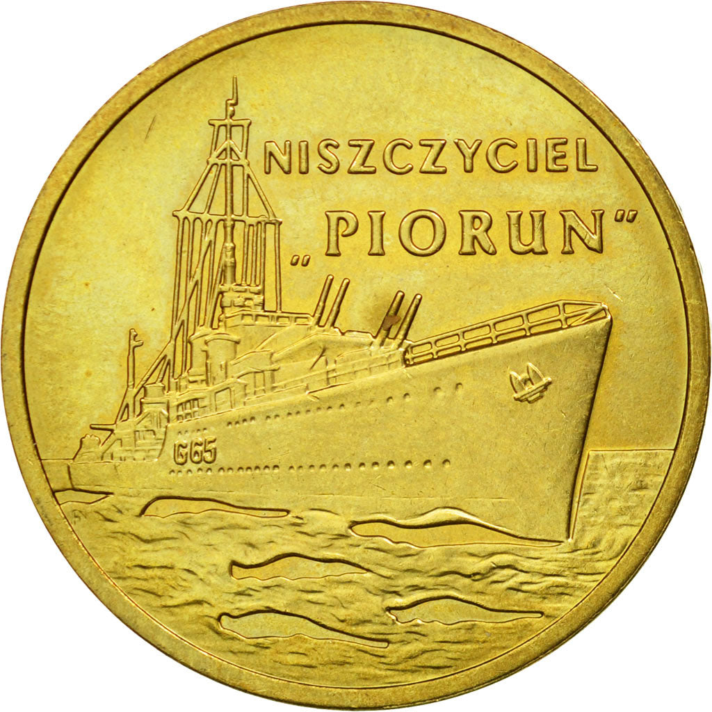 Monnaie, Pologne, 2 Zlotych, 2012, Warsaw, SUP, Laiton, KM:844