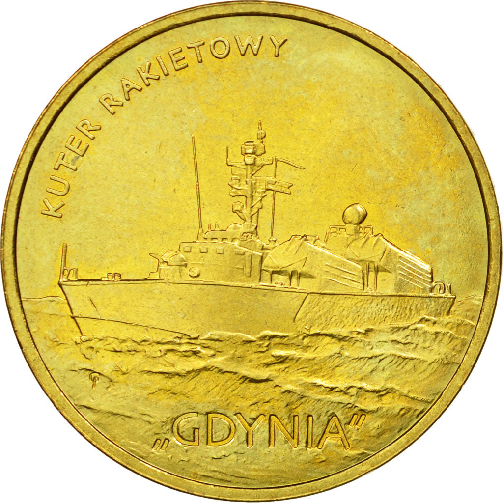 Coin, Poland, 2 Zlotych, 2013, Warsaw, AU(55-58), Brass, KM:848