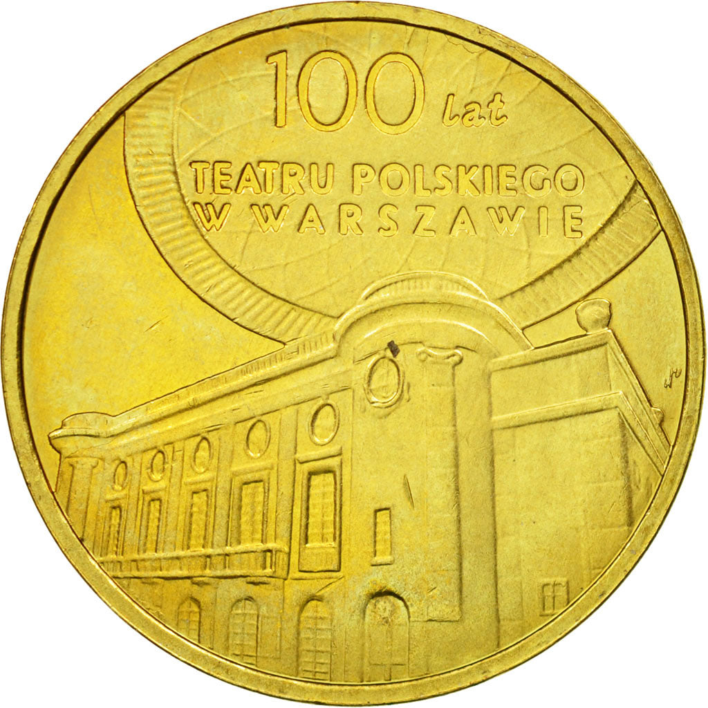 Moneda, Polonia, 2 Zlotych, 2013, Warsaw, EBC, Latón, KM:854