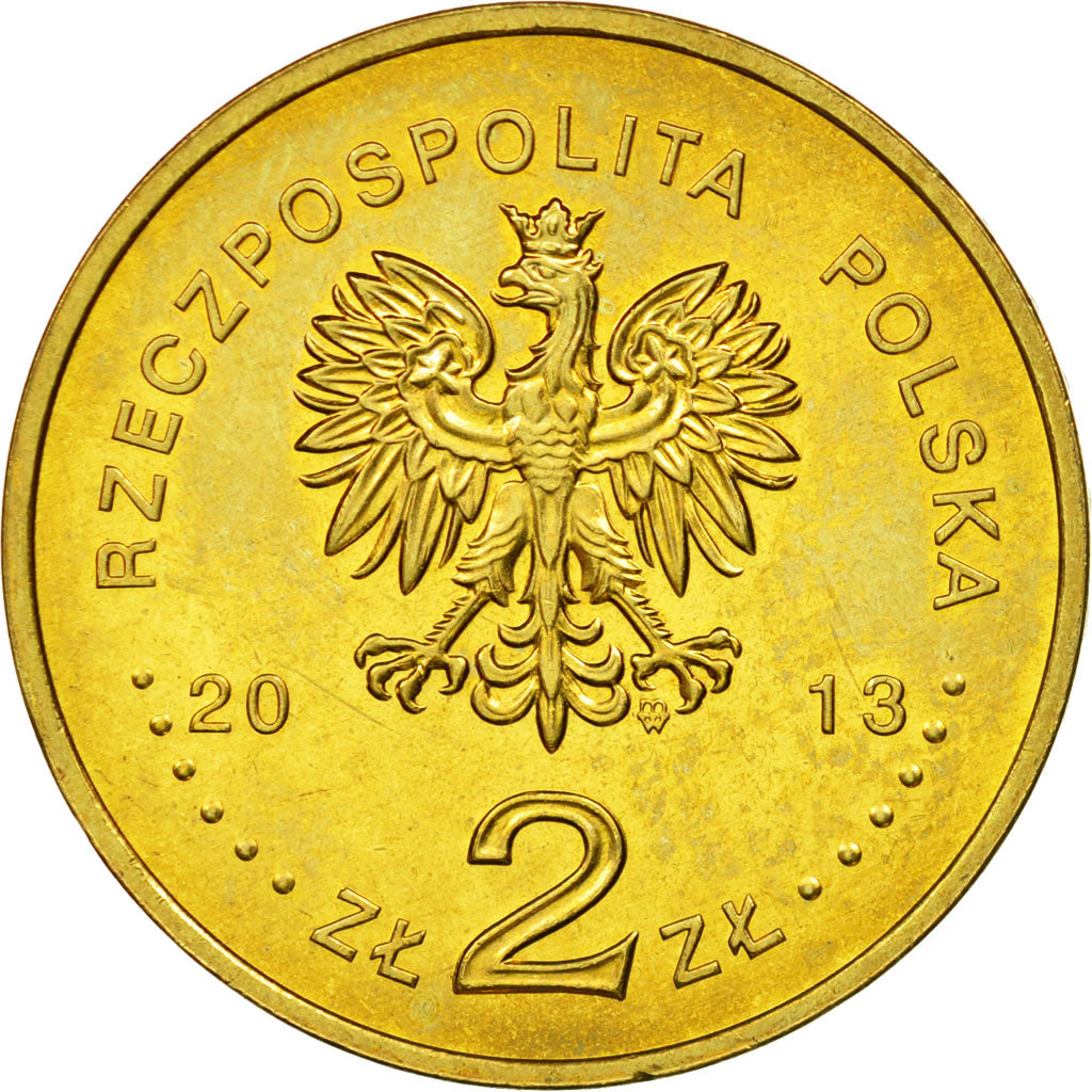 Moneda, Polonia, 2 Zlotych, 2013, Warsaw, EBC, Cobre - aluminio - níquel