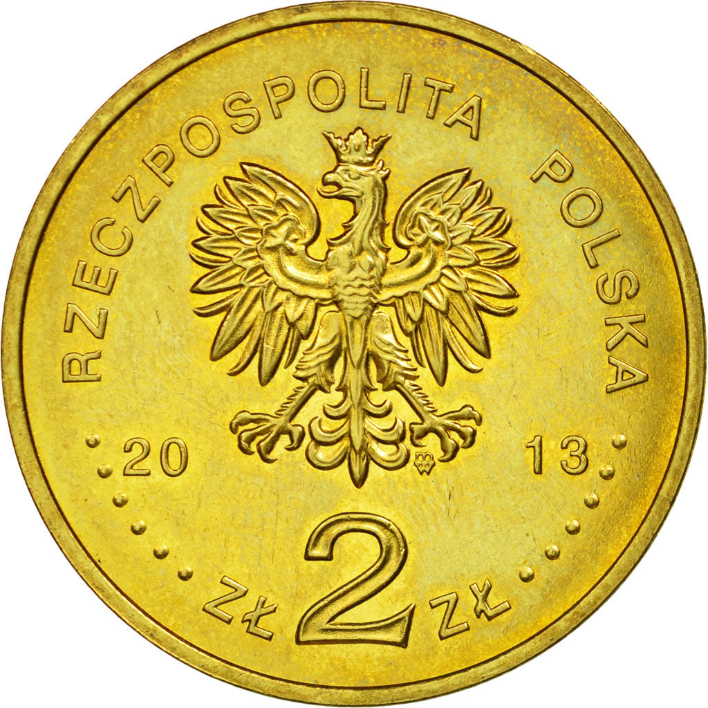 Moneda, Polonia, 2 Zlotych, 2013, Warsaw, EBC, Cobre - aluminio - níquel