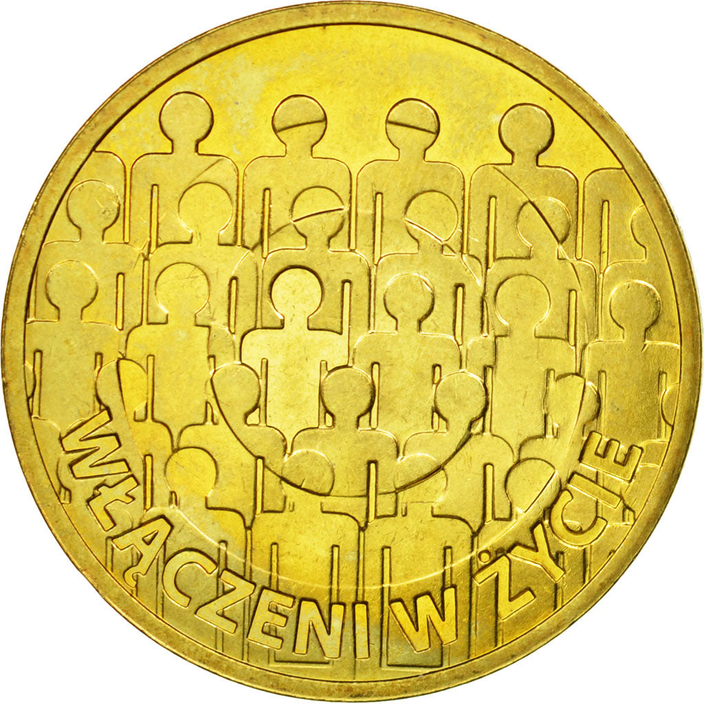 Münze, Polen, 2 Zlotych, 2013, Warsaw, VZ, Copper-Aluminum-Nickel, KM:876