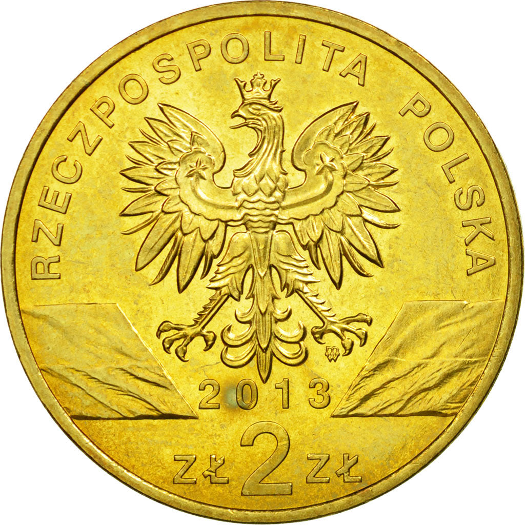 Moneta, Polonia, 2 Zlotych, 2013, Warsaw, SPL-, Rame-alluminio-nichel, KM:878