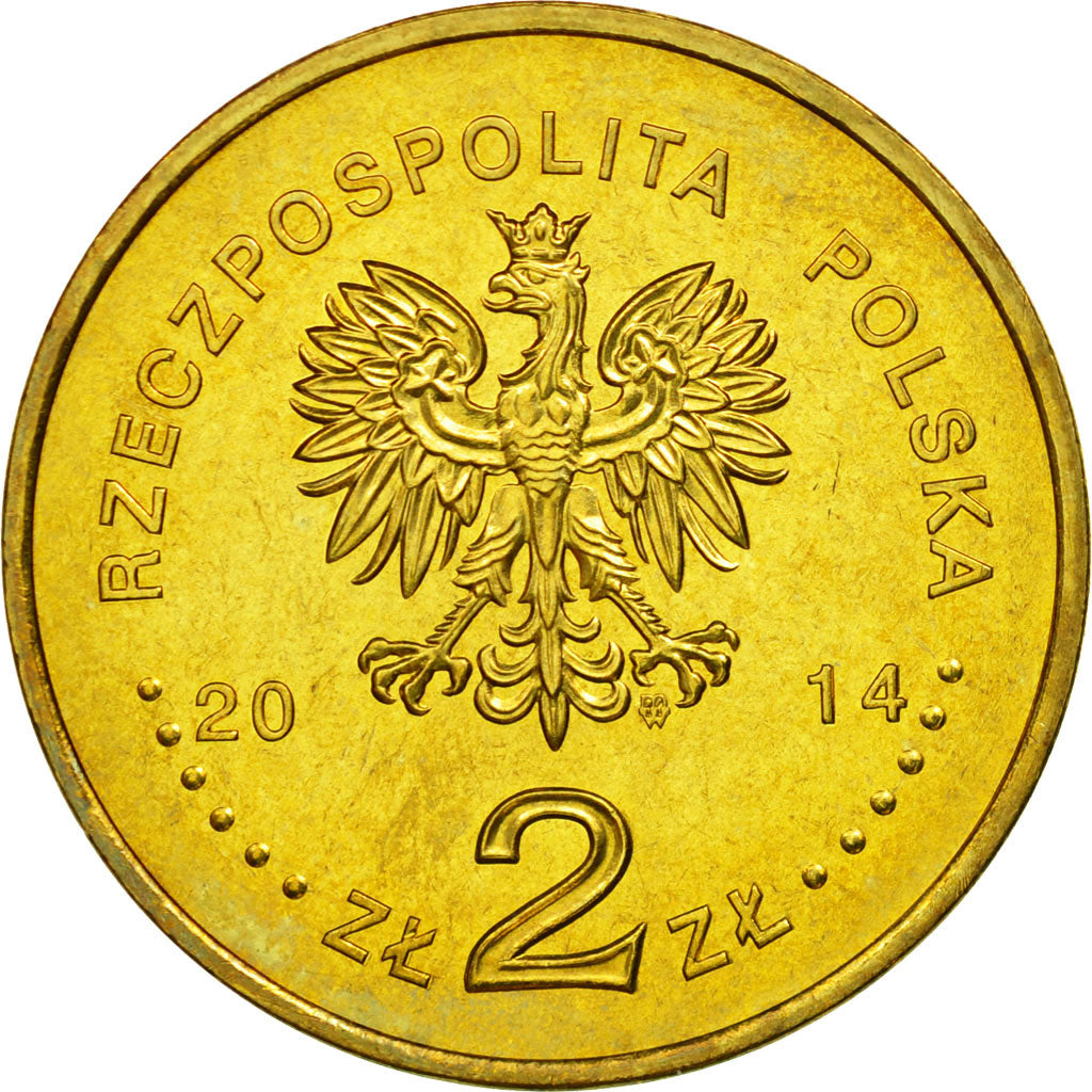 Monnaie, Pologne, 2 Zlote, 2014, Warsaw, SUP, Copper-Aluminum-Nickel, KM:901
