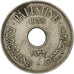 PALESTINE, 10 Mils, 1935, KM #4, EF(40-45), Copper-Nickel, 27, 6.37