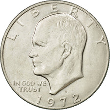 Coin, United States, Eisenhower Dollar, Dollar, 1972, U.S. Mint, Denver