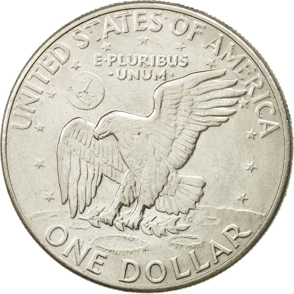 Coin, United States, Eisenhower Dollar, Dollar, 1972, U.S. Mint, Denver