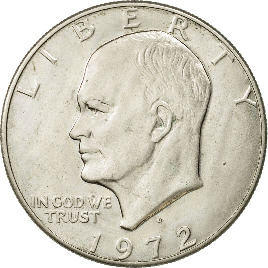 Monnaie, États-Unis, Eisenhower Dollar, Dollar, 1972, U.S. Mint, Denver, SUP