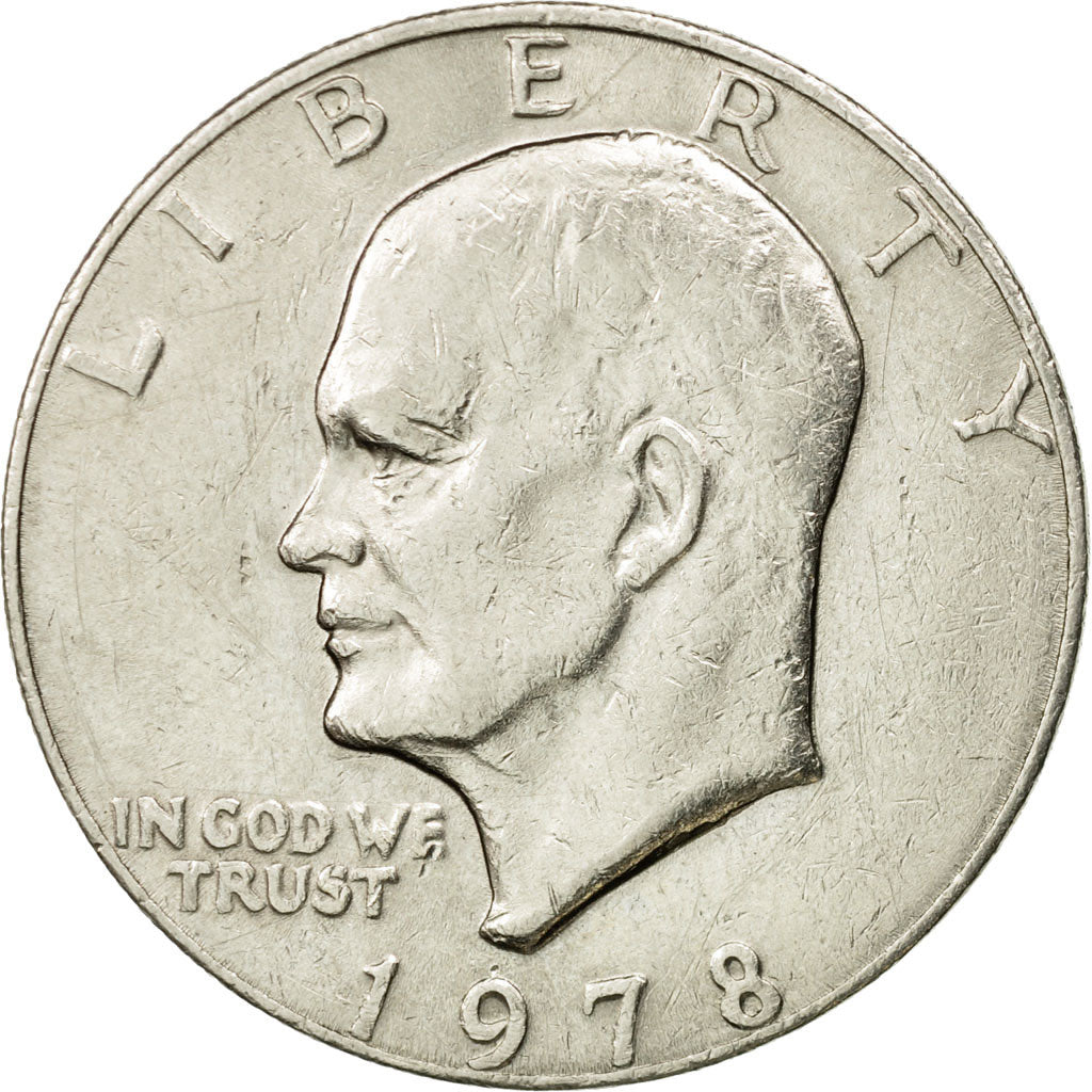 Coin, United States, Eisenhower Dollar, Dollar, 1978, U.S. Mint, Philadelphia