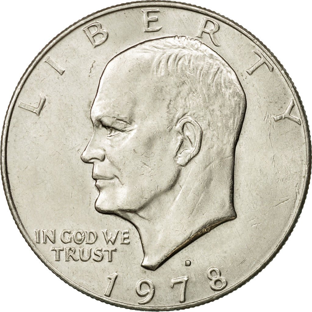Coin, United States, Eisenhower Dollar, Dollar, 1978, U.S. Mint, Denver