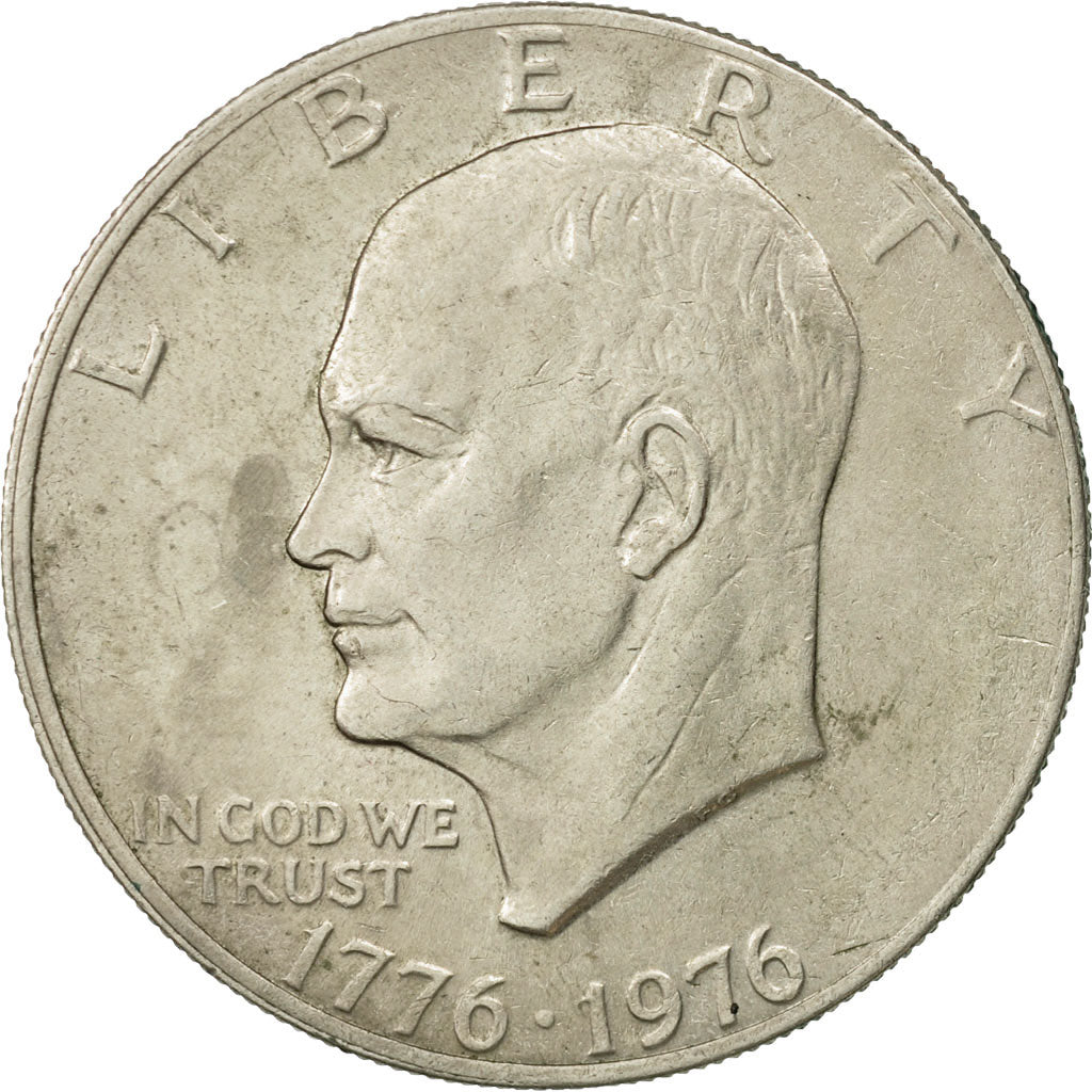 Coin, United States, Eisenhower Dollar, Dollar, 1976, U.S. Mint, Philadelphia