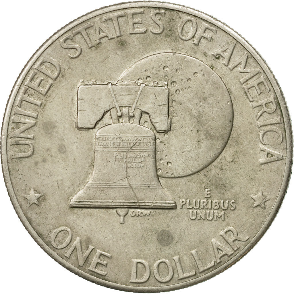 Coin, United States, Eisenhower Dollar, Dollar, 1976, U.S. Mint, Philadelphia