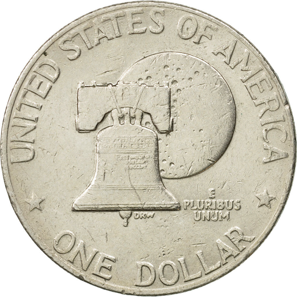Coin, United States, Eisenhower Dollar, Dollar, 1976, U.S. Mint, Philadelphia
