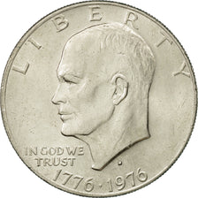 Coin, United States, Eisenhower Dollar, Dollar, 1976, U.S. Mint, Denver