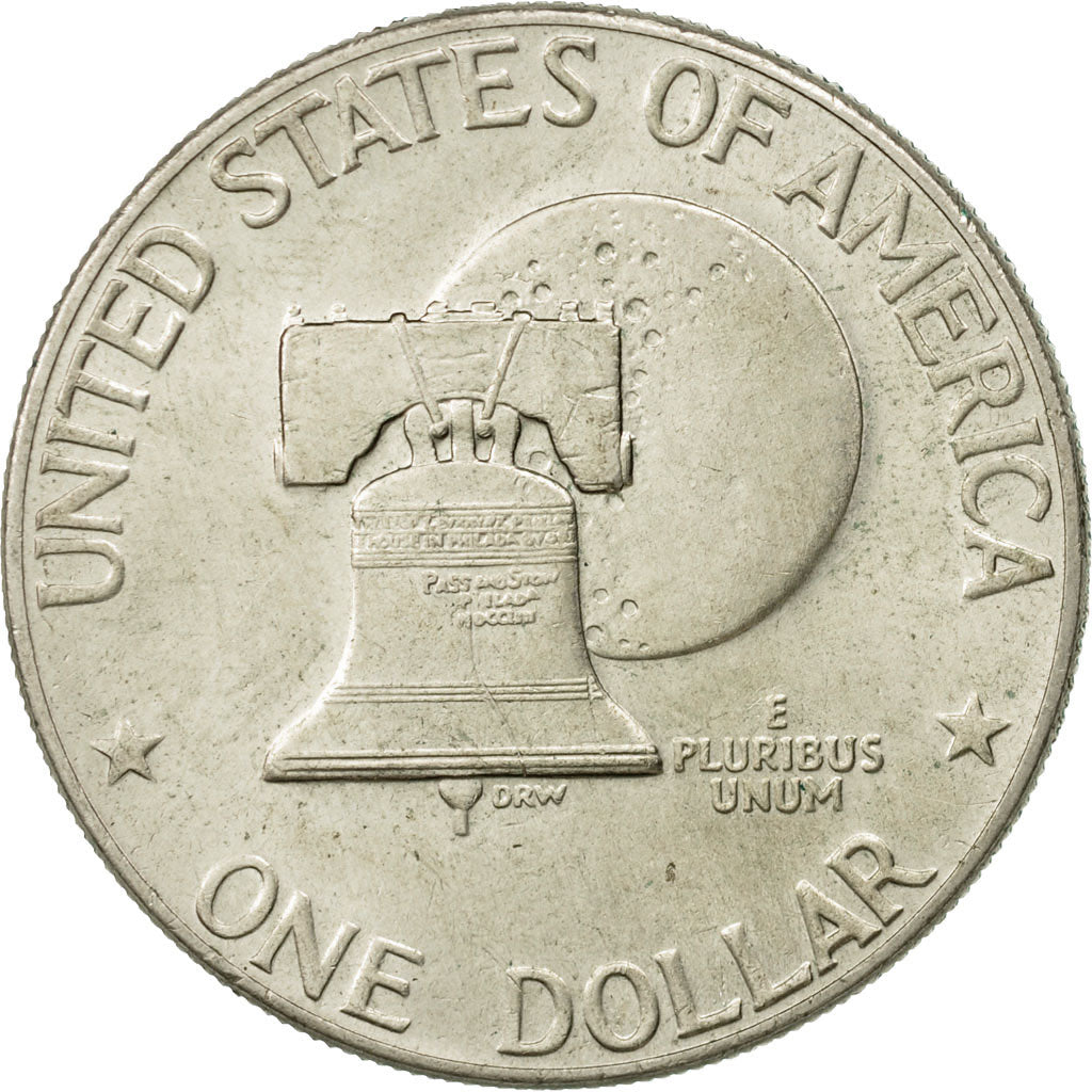 Coin, United States, Eisenhower Dollar, Dollar, 1976, U.S. Mint, Denver