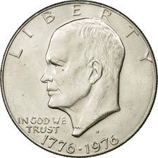 Coin, United States, Eisenhower Dollar, Dollar, 1976, U.S. Mint, Denver