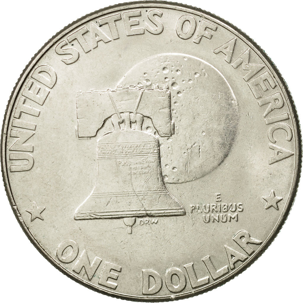 Coin, United States, Eisenhower Dollar, Dollar, 1976, U.S. Mint, Denver