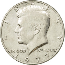 Coin, United States, Kennedy Half Dollar, Half Dollar, 1977, U.S. Mint
