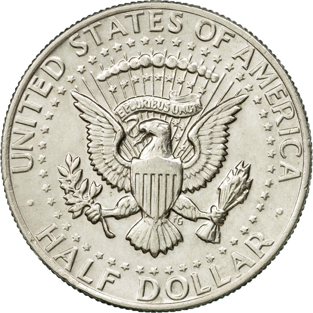 Coin, United States, Kennedy Half Dollar, Half Dollar, 1977, U.S. Mint