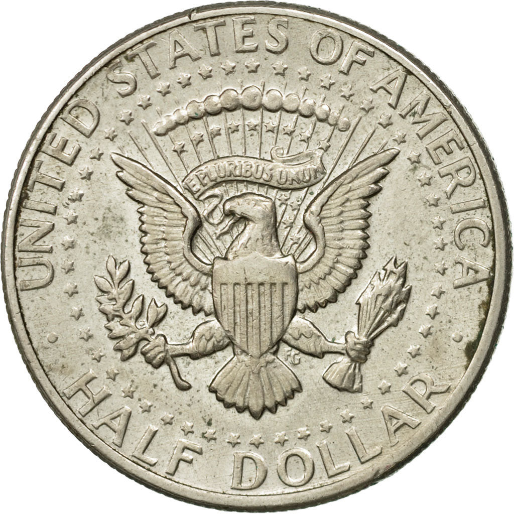 Coin, United States, Kennedy Half Dollar, Half Dollar, 1971, U.S. Mint