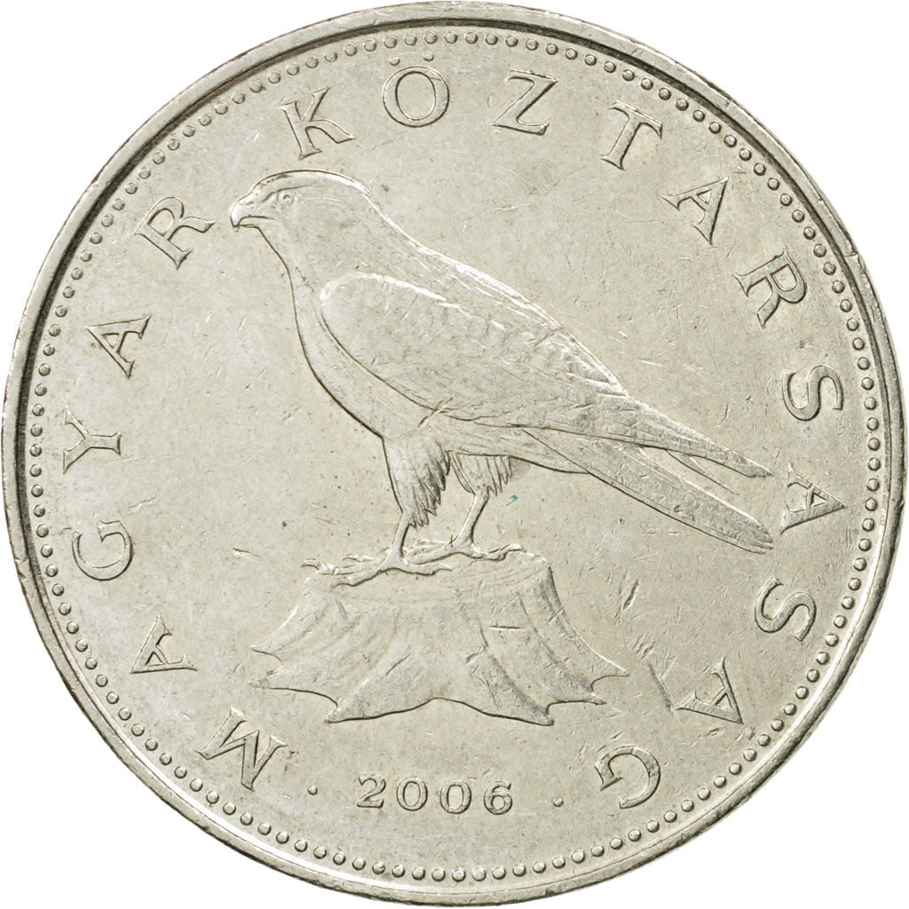 Coin, Hungary, 50 Forint, 2006, Budapest, EF(40-45), Copper-nickel, KM:697