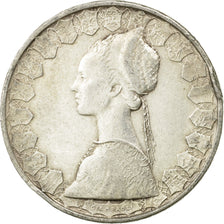 Coin, Italy, 500 Lire, 1958, Rome, EF(40-45), Silver, KM:98