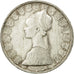 Coin, Italy, 500 Lire, 1960, Rome, EF(40-45), Silver, KM:98
