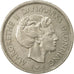 Coin, Denmark, Margrethe II, 5 Kroner, 1975, Copenhagen, AU(55-58)