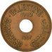 PALESTINE, 10 Mils, 1942, KM #4a, EF(40-45), Bronze, 27, 6.39