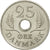 Coin, Denmark, Frederik IX, 25 Öre, 1972, Copenhagen, AU(55-58), Copper-nickel