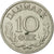 Coin, Denmark, Frederik IX, 10 Öre, 1972, Copenhagen, AU(55-58), Copper-nickel