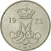 Monnaie, Danemark, Margrethe II, 10 Öre, 1973, Copenhagen, SUP, Copper-nickel